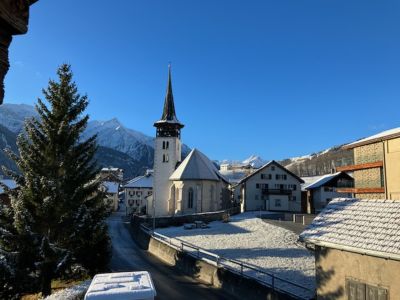 Ferienwohnung Casa Vanellus - Aussicht Winter