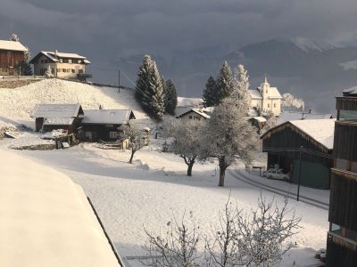 Ferienwohnung Casa Vanellus - Aussicht Winter