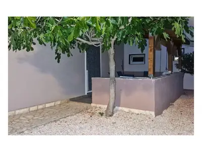 outside