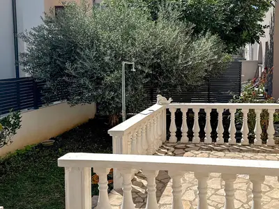 outside