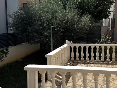 outside