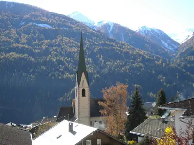 Blick vom Balkon