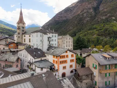 Cricehaus mitten in Visp