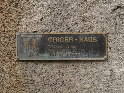 Information zum Cricerhaus