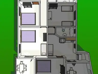 Ferienwohnung für 5 Personen in Vodice 9/9