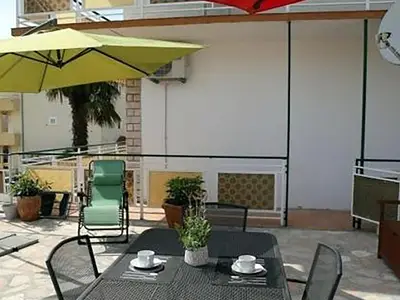 outside