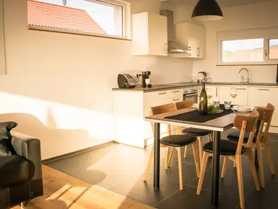 sehr gute Küchenausstattung