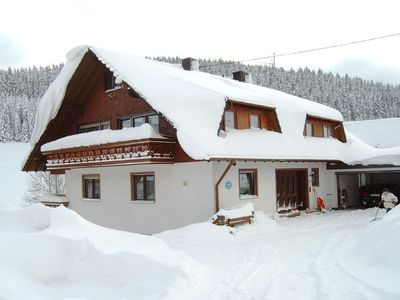 Haus Pfaff im Winter