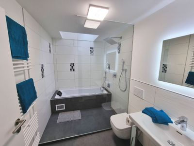 "Ferienwohnung New York"  Badezimmer