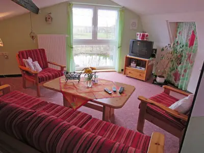 Fewo Deichgraf Wohnzimmer