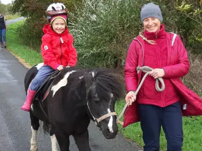 Pony reiten