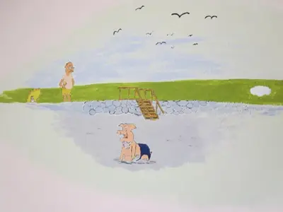 Fewo Nis Puk - Wandbild