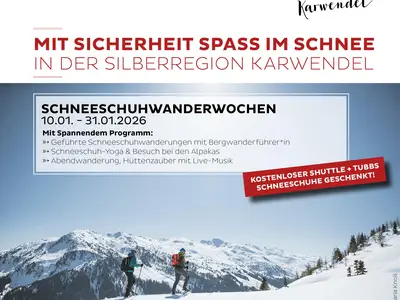 SSWW 2026 Schneeschuhwanderwochen
