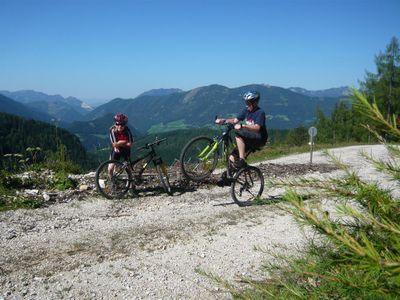 Familienbauernhof GrossgrubMountainbikestrecke