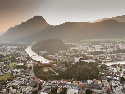 Blick auf Kufstein mit der Festung