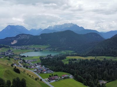 Blick auf Vorderthiersee