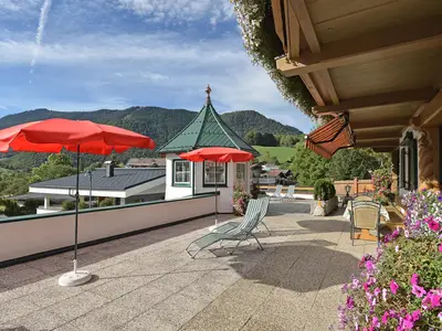 Gästehaus Auer Thiersee Terrasse