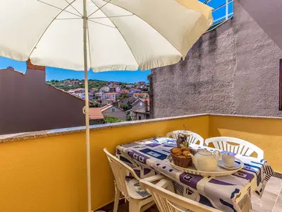 Ferienwohnung für 4 Personen (60 m²) in Vrbnik 1/10