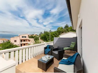 Ferienwohnung für 4 Personen (50 m²) in Vrbnik 9/10