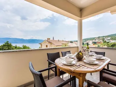 Ferienwohnung für 4 Personen (62 m²) in Vrbnik 1/10