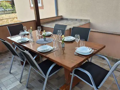 Ferienwohnung für 8 Personen (98 m²) in Vrsi 8/10