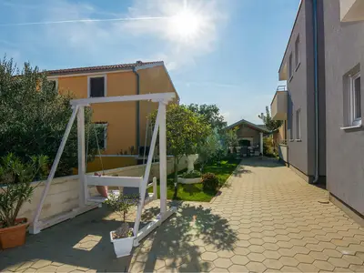 outside