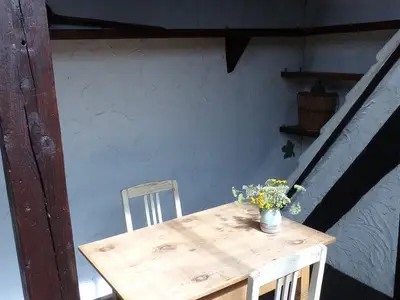 Frühstückstisch im Freien