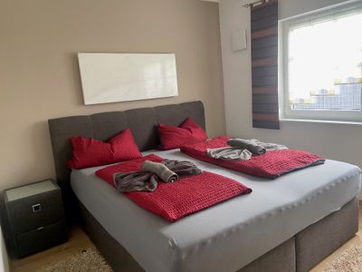 Schlafzimmer kleines Appartement