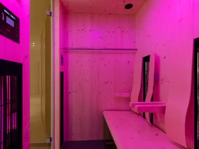 Infrarotkabine Innen