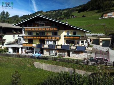 Haus Ortsblick Sommer Van Djik Seitlich