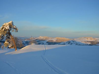 Die Winterlandschaft lädt zum Wandern ein