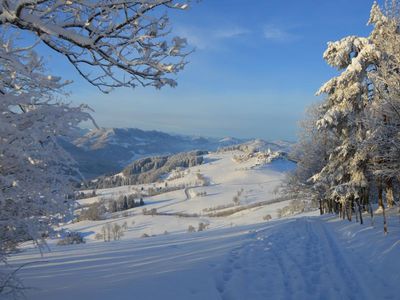 Traumhafter Ausblick im Winter