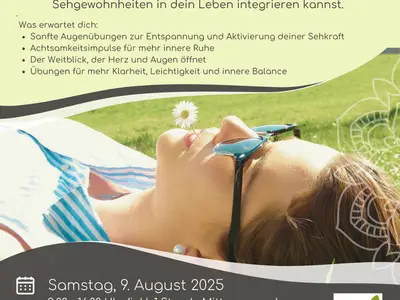 Ein Urlaubstag für DICH und deine Augen 9. August 2025