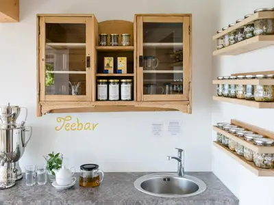 Kräuter und Teebar