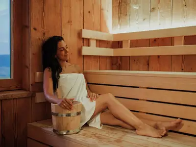 Wellnessbereich Biohof Ebenbauer