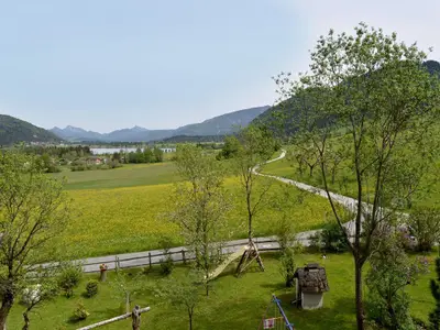Sattlerhof Walchsee - Aussicht im Sommer