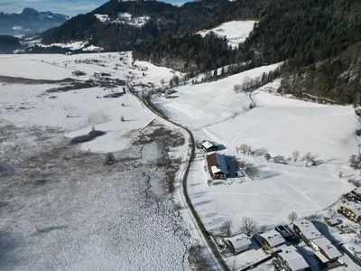 Außenseite Ferienhaus [Winter]