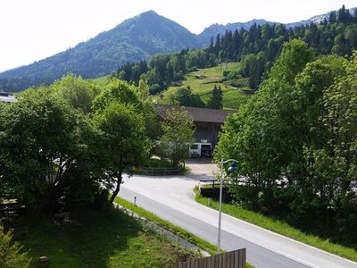 Aussicht Balkon auf Sommerrodelbahn