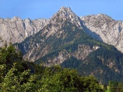 Panoramablick auf das Kaisergebirge