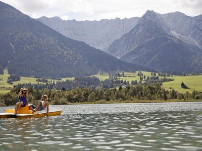 Kaisergebirge mit dem Walchsee