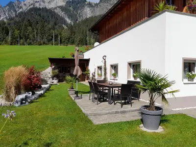 Sitzecke im Garten