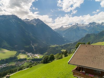 Aussicht vom Ferienhaus [Sommer]