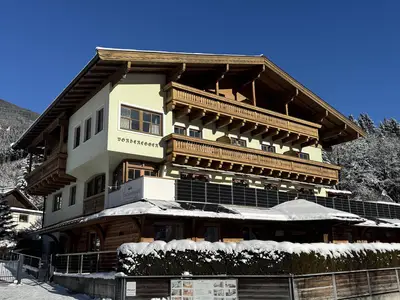 Haus im Winter