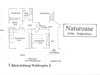 Grundriss Wohnung Naturoase