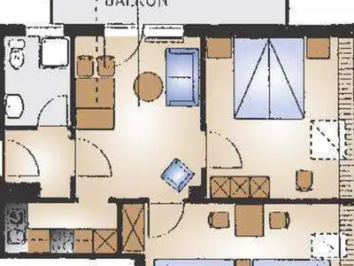 Ferienwohnung für 4 Personen (50 m²) in Waldeck (Hessen) 4/4