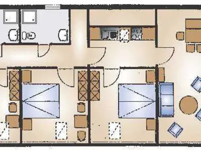 Ferienwohnung für 4 Personen (70 m²) in Waldeck (Hessen) 4/4