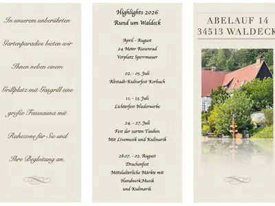 Ferienwohnung für 2 Personen (62 m²) in Waldeck (Hessen) 9/10