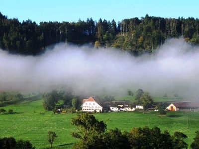 Blick auf den gegenüberliegenden Hang