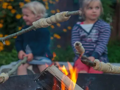 Stockbrot backen