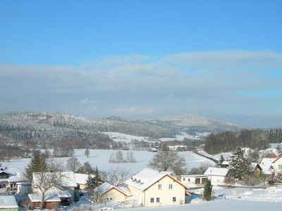 Umgebung im Winterkleid